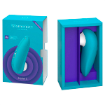Бирюзовый бесконтактный клиторальный стимулятор 11,7см Womanizer Starlet 3 Turquoise WZ231SG8