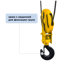 Таль электрическая канатная GEARSEN CD 0,5т, 9м (380В)