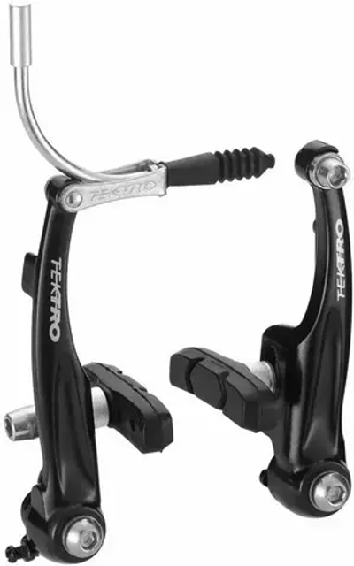 Тормоза 6-190225 63mm V-brake EN 837AL MTB 102мм перед.+зад. алюм. регул. черные TEKTRO