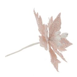 GAEM Цветок искусственный "Пуансеттия", L23 W23 H37 см