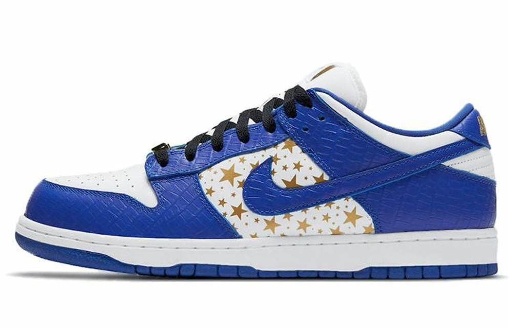 Кроссовки Supreme X Nike Dunk Sb Hyper Royal