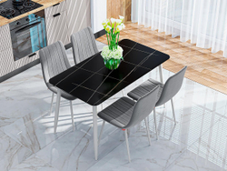 Стол Uni-Form-S2.2B SGrey/Black Matt Laurent