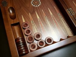 Нарды подарочные "Азия" орех антик (2208.WALR) 4