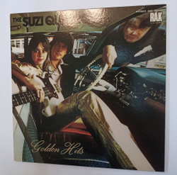 Винтажная виниловая пластинка LP Suzi Quatro The Suzi Quatro Story Golden Hits Poster (Japan 1975) (No Obi)