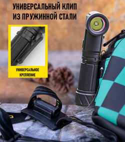 Фонарь ручной, с поворотной головкой NINGBO ZW-W303
