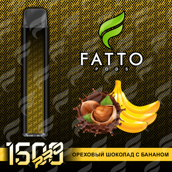 FATTO PODS PRO - Nut Chocolate with Banana (2% nic)