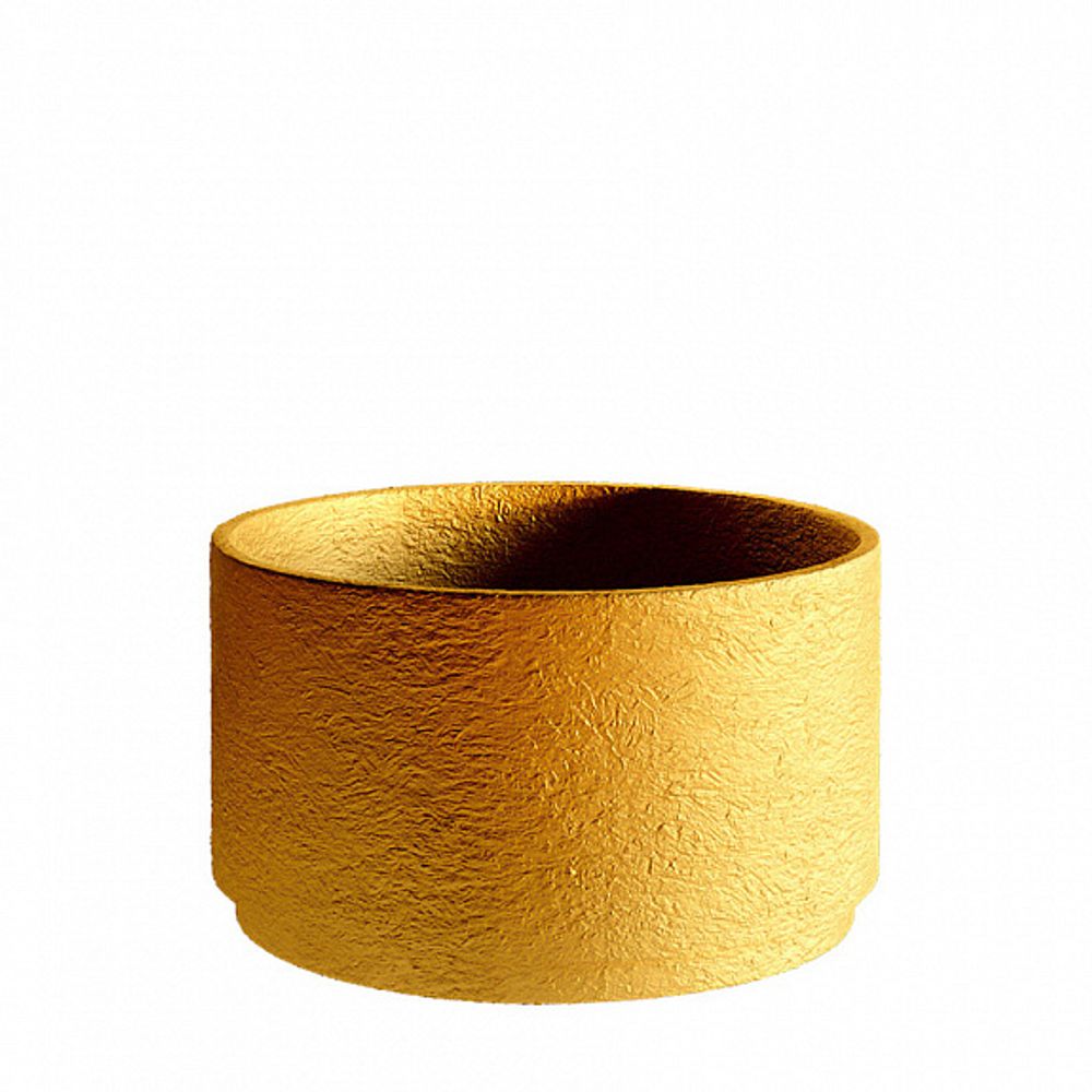 Кашпо CYLINDER XL GOLD MAX D70 H45