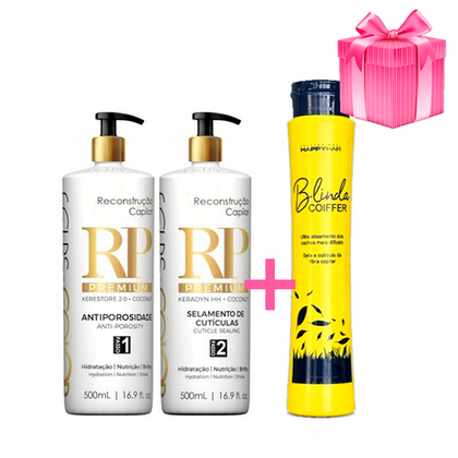 Холодное восстановление Felps RP + подарок Happy Hair Blinda Coiffer