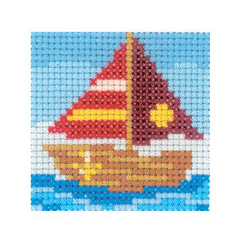 "Кораблик"-MH534 вышивка