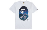 A Bathing Ape Bathing Ape Head Series Футболка белый