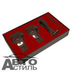 Заглушка ремня безопасности "РЕНО" НАБОР ( 2заглушки+брелок+отвертка)