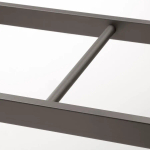 Штанга платяная - IKEA KOMPLEMENT, 75x35 см, темно-серый КОМПЛИМЕНТ ИКЕА