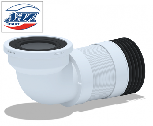 АНИ  К719R Гофра для унитаза (УГЛ) 240-450 (15шт)