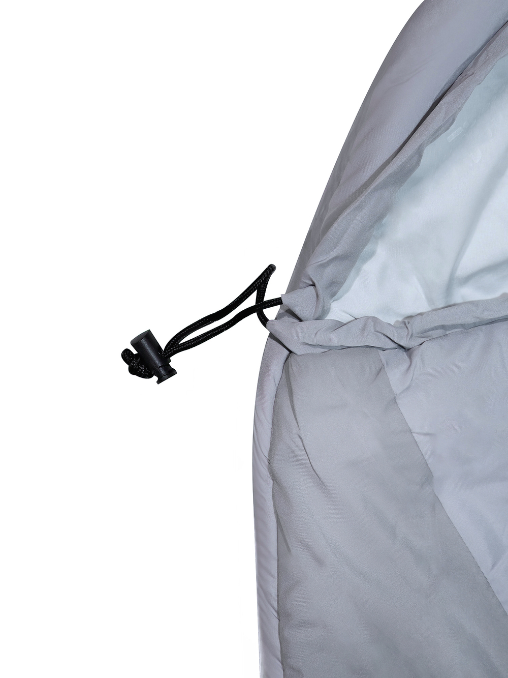 Спальный мешок Naturehike Oval PS200, 220х95 см, серый (NH20MSD03)