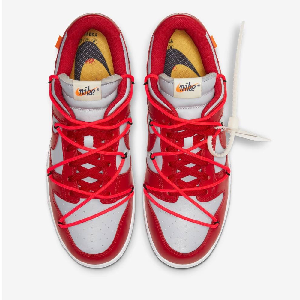 Off-White x Nike Dunk Low University Red