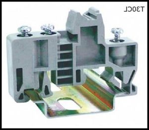 Концевой стопор на DIN-рейку, серый T30CL Провенто