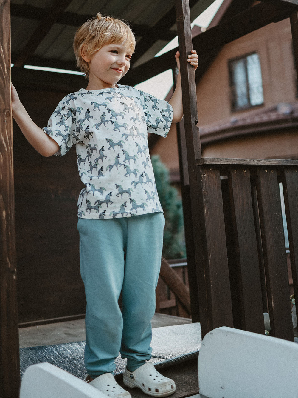 Джоггеры Mjölk Baby Blue