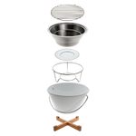 Гриль настольный Eva Solo Ø30 см белый