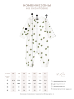 Комбинезон Mjolk Круассаны, на окантовке