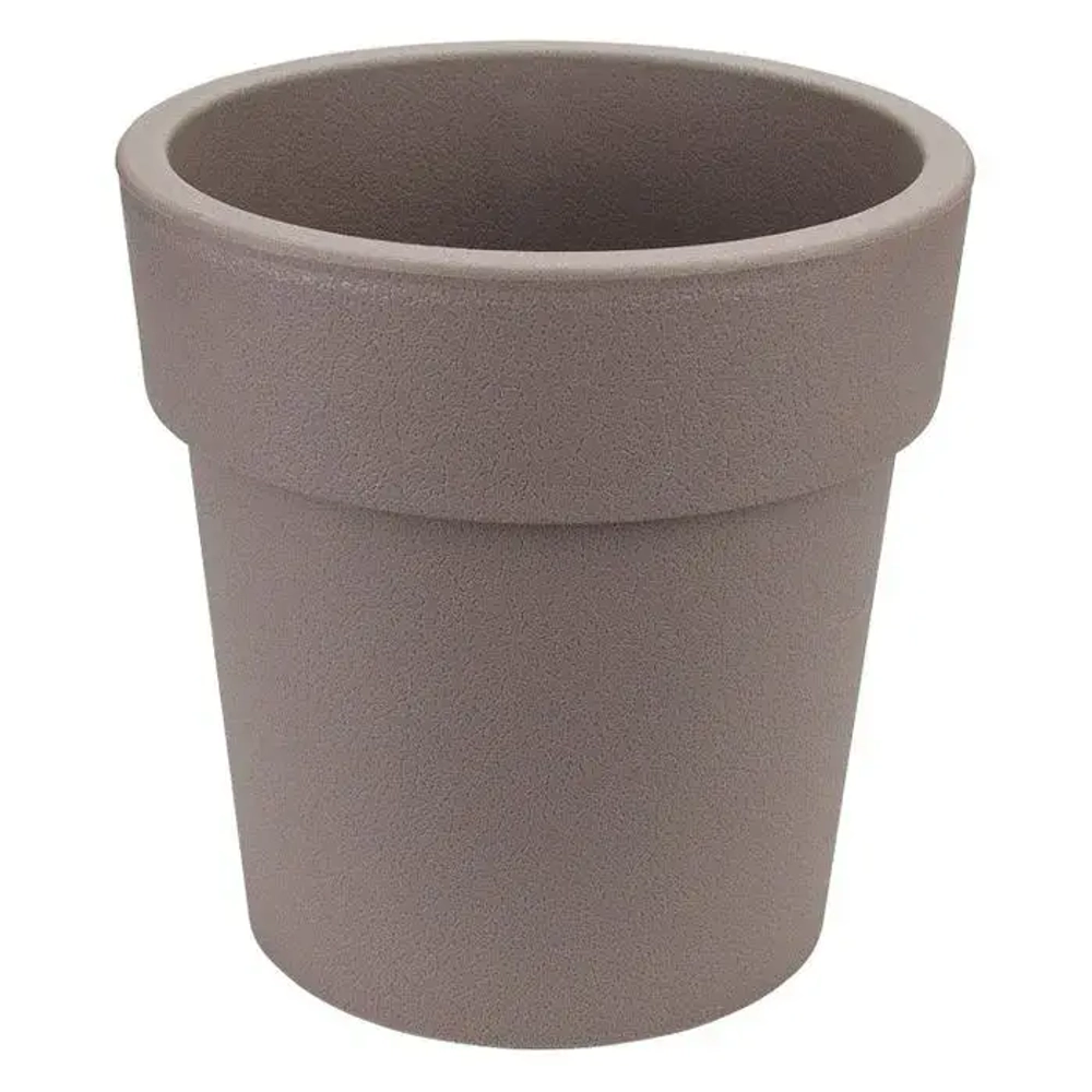 Кашпо ТУБУС 250мм 5л французcкий серый (комплект 8 шт)