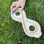 Головоломка восьмерка лабиринт для рук 26*10