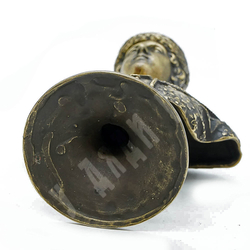 Феодор I. Бронзовый бюст царя Фёдора Алексеевича Романова. Фабрика Ф.Шопена. 1868 г. Реплика.