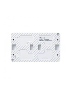 Блок ОП AtlasDesign PROFI IP54 (розетка 1-м 16А заземл. защ. шторки + 1-кл. выключатель 10А) бел. SE ATN540170