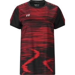 Женская теннисная футболка Forza CL2605 Short Sleeve - black/red