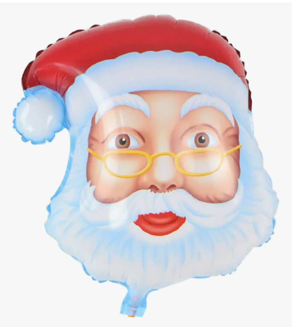 К Фигура голова Санта клаус полет 12 часов