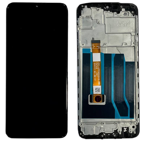Дисплей для Realme C3 с тачскрином и рамкой Черный - OR