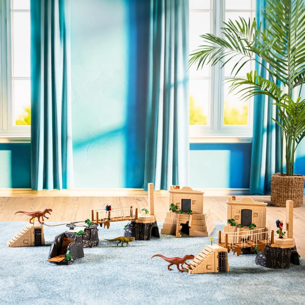 Schleich Динозавр - Экспедиция в Храм Динозавров Большой набор 42656 / артикул   42656  / GTIN 4059433716817