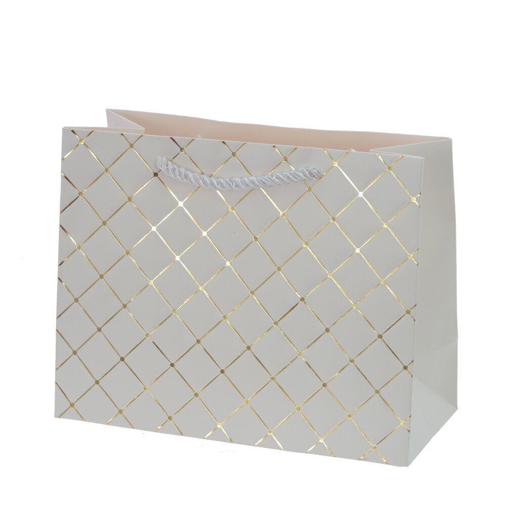 GAEM Пакет подарочный (бумага 210г/м2, блок 12шт), L23 W10 H18 см, 5в.