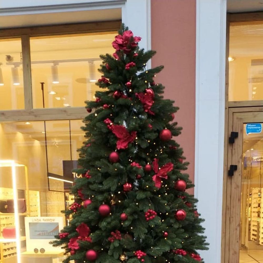 Ель искусственная «Парижанка» (Литая+пвх) 270 см / 2.7 м