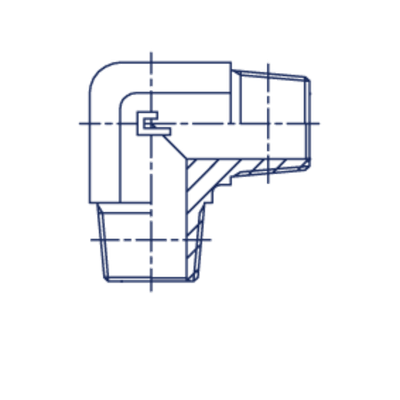 Соединение P90 BSPT 1/2 - BSPT 1/2