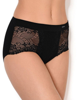 Высокие трусики Charm с кружевом (Размер: M) (Цвет: черный)