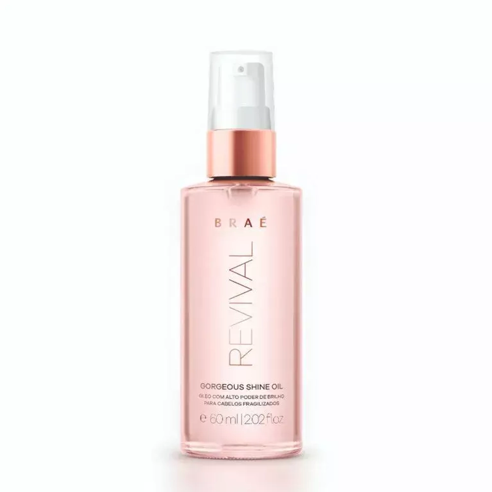 BRAE Revival Gorgeous Shine Oil масло для шикарного блеска волос, 60мл