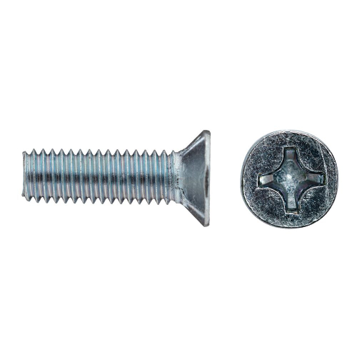 Винт 5х40 потай DIN 965 оц.