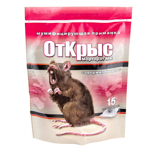 крыс Приманка мумифицирующая 15доз ОтКрыс