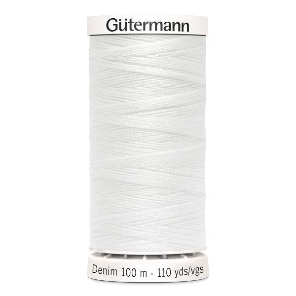 Нитки для джинсовых тканей Gutermann Denim 50 (100 метров), 5 кат. | 1016