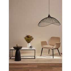 Столик журнальный Mayen, 90х40 см, белый/черный