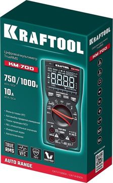 KRAFTOOL KM-700 цифровой мультиметр (59852)