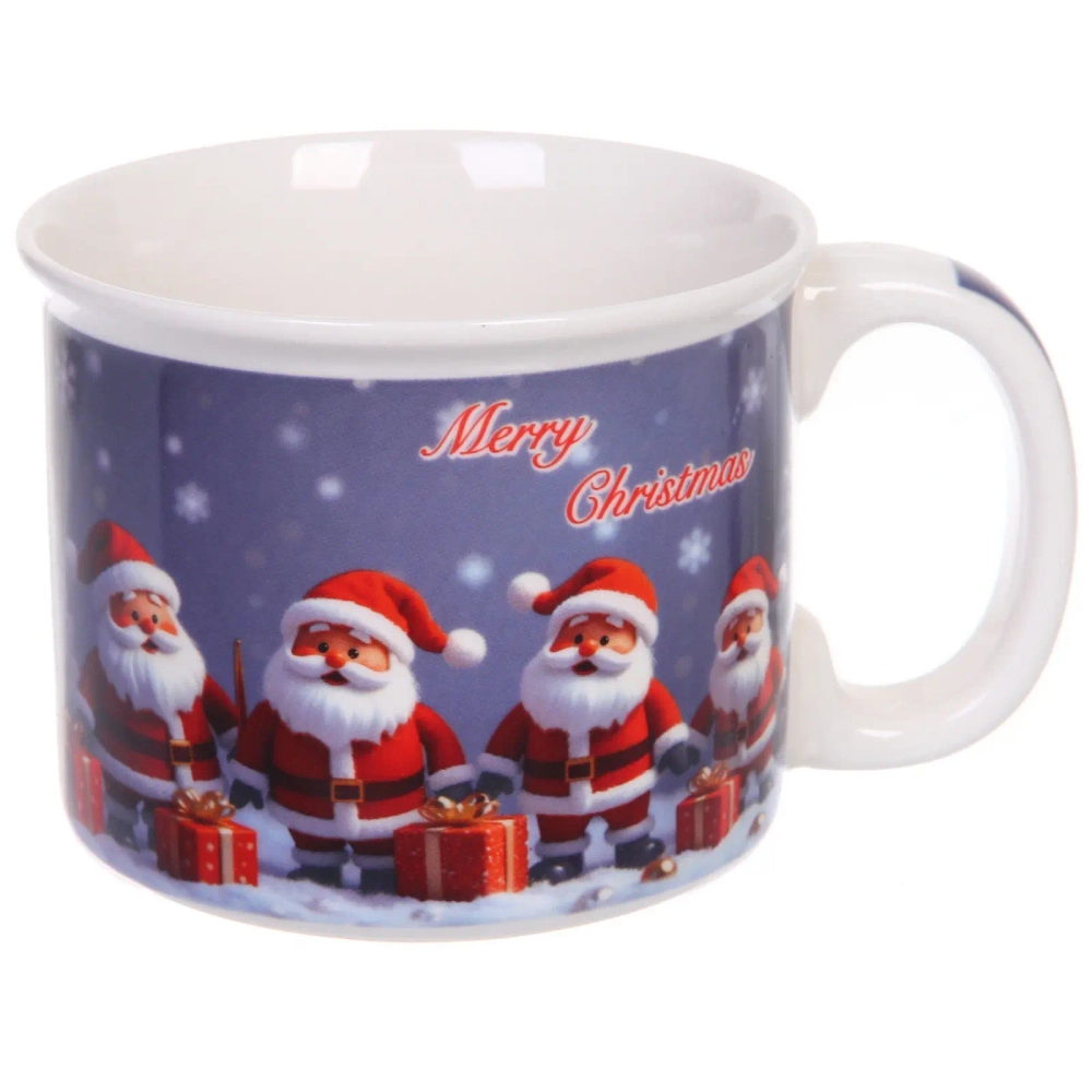 Бульонница керамическая 530мл «Дед Мороз»