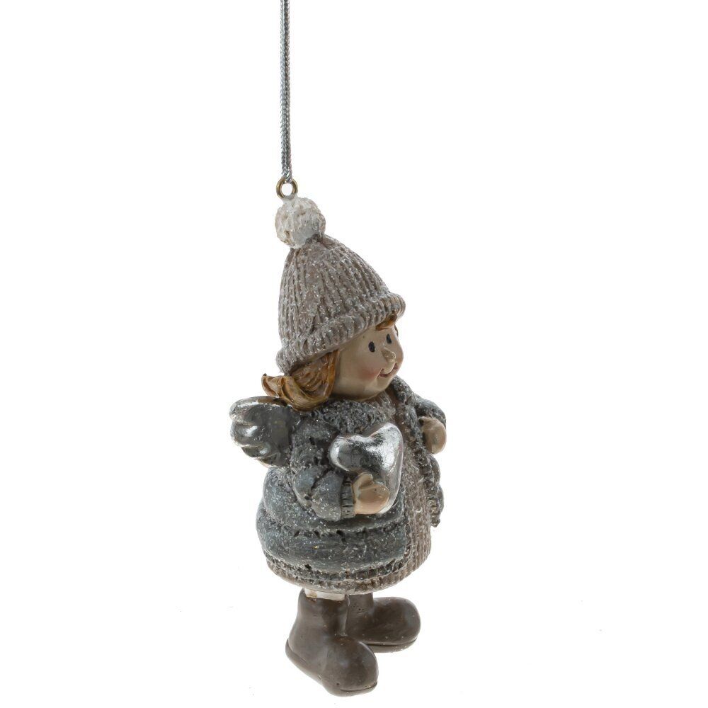 GAEM Фигурка декоративная подвесная "Ангел", L5 W4 H9 см, 2в.