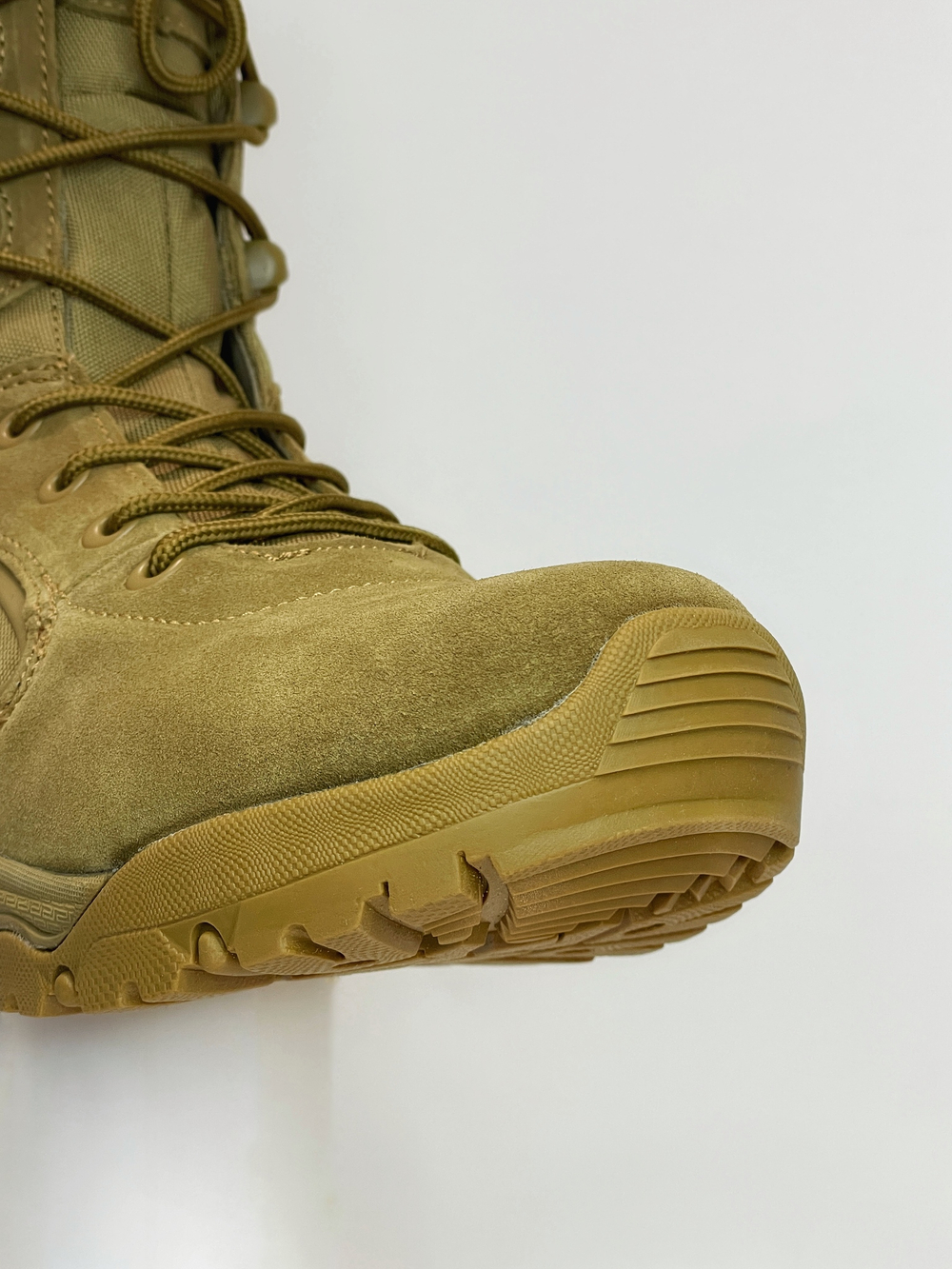 Тактические ботинки NovaTex Warrior 7.62 бежевые, замша и CORDURA®