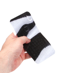 Наклейка из экокожи для iPhone XS Max, 011062 Черный