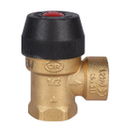 Клапан предохранительный STOUT - 1/2", сброс 1/2" (ВР/ВР, Рн 6.0 бар)