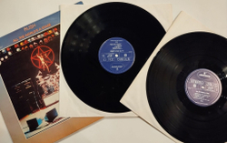 Винтажная виниловая пластинка LP Rush All The Worlds A Stage (Holland 1976)