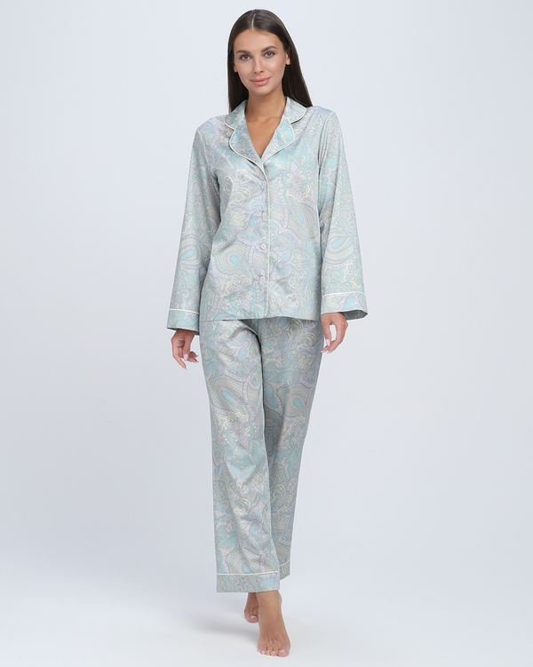 Пижама OnSilk Клео Голубовато-зеленый