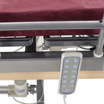 Кровать электрическая Med-Mos DB-2B с поворотным креслом в правую сторону (светлое дерево)