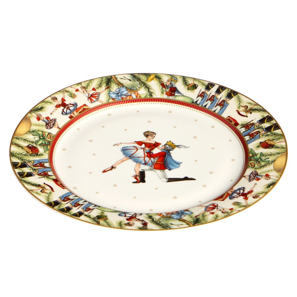 НАБОР ТАРЕЛОК ОБЕДЕННЫХ LEFARD "ЩЕЛКУНЧИК" 2 ШТ. 27 СМ (КОР=9НАБ.)